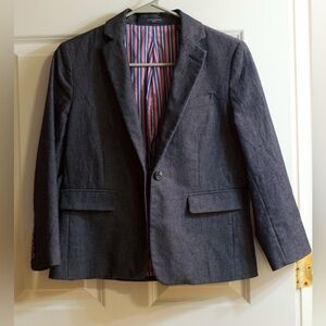 Liz Claiborne Denim Blazer Size Petite 4